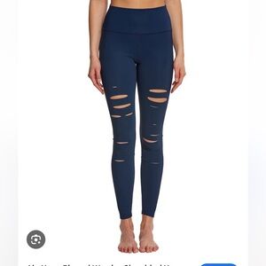 ALO Yoga Midnight Blue Cutout Leggings